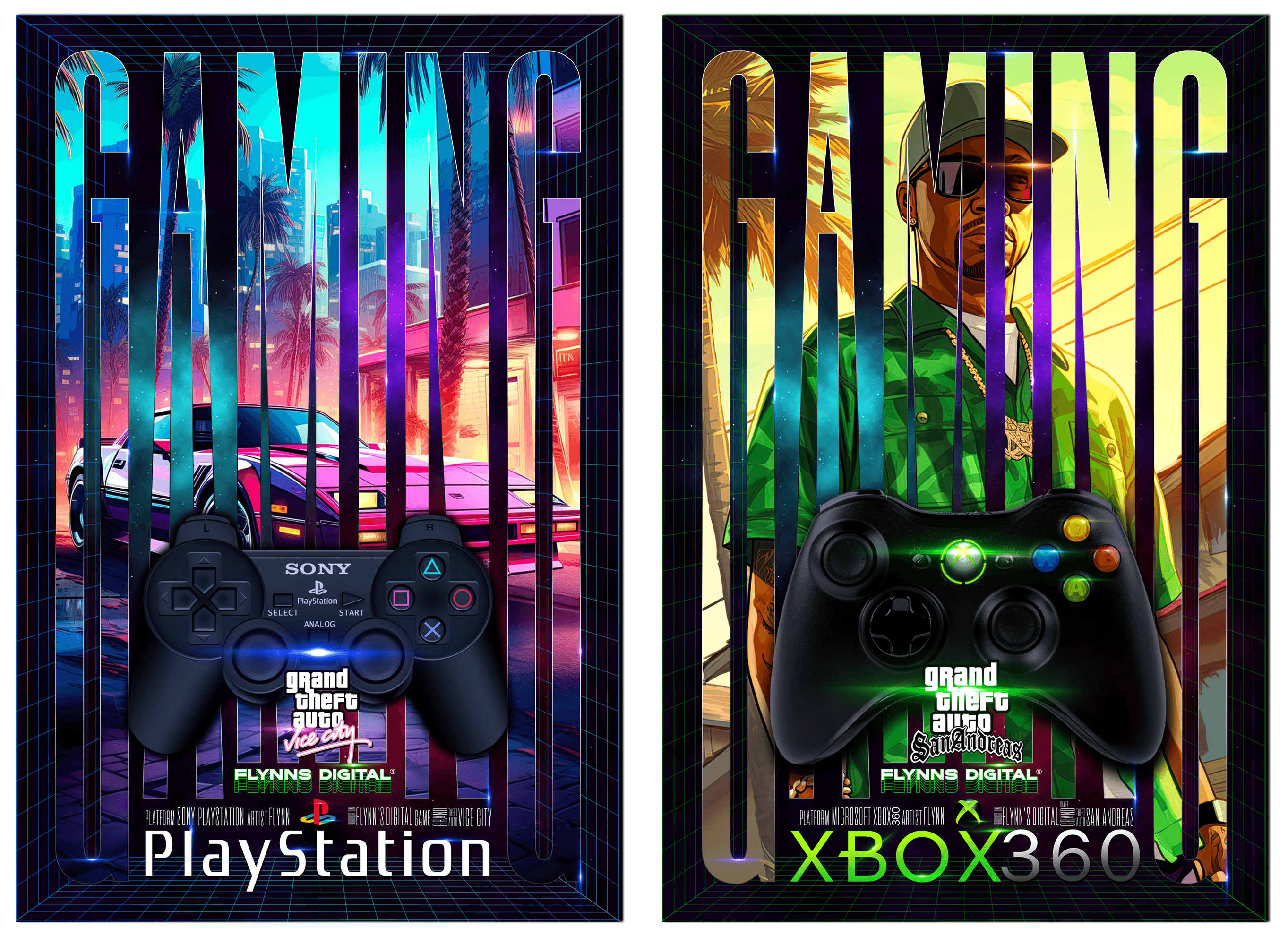 Custom GTA Posters